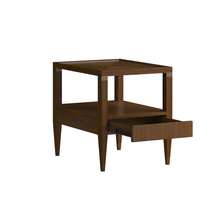 Eave 1 Drawer End Table - Hazelnut