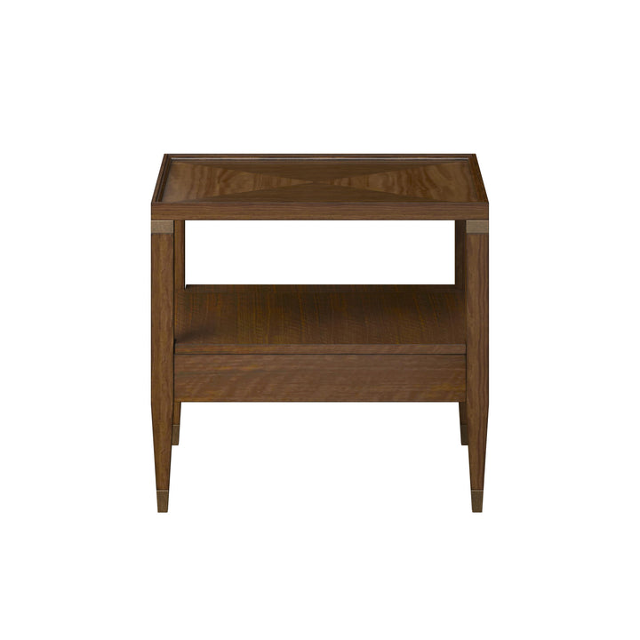 Eave 1 Drawer End Table - Hazelnut