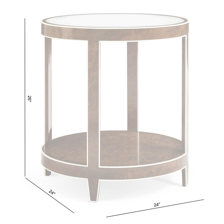 Jacques Round End Table - image 7