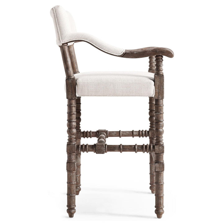 Caldera Oscura Upholstered Stool - image 14
