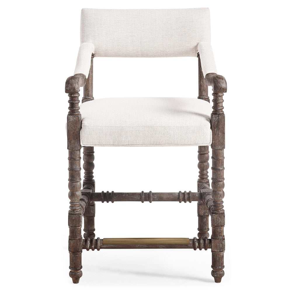 Caldera Oscura Upholstered Stool - image 2