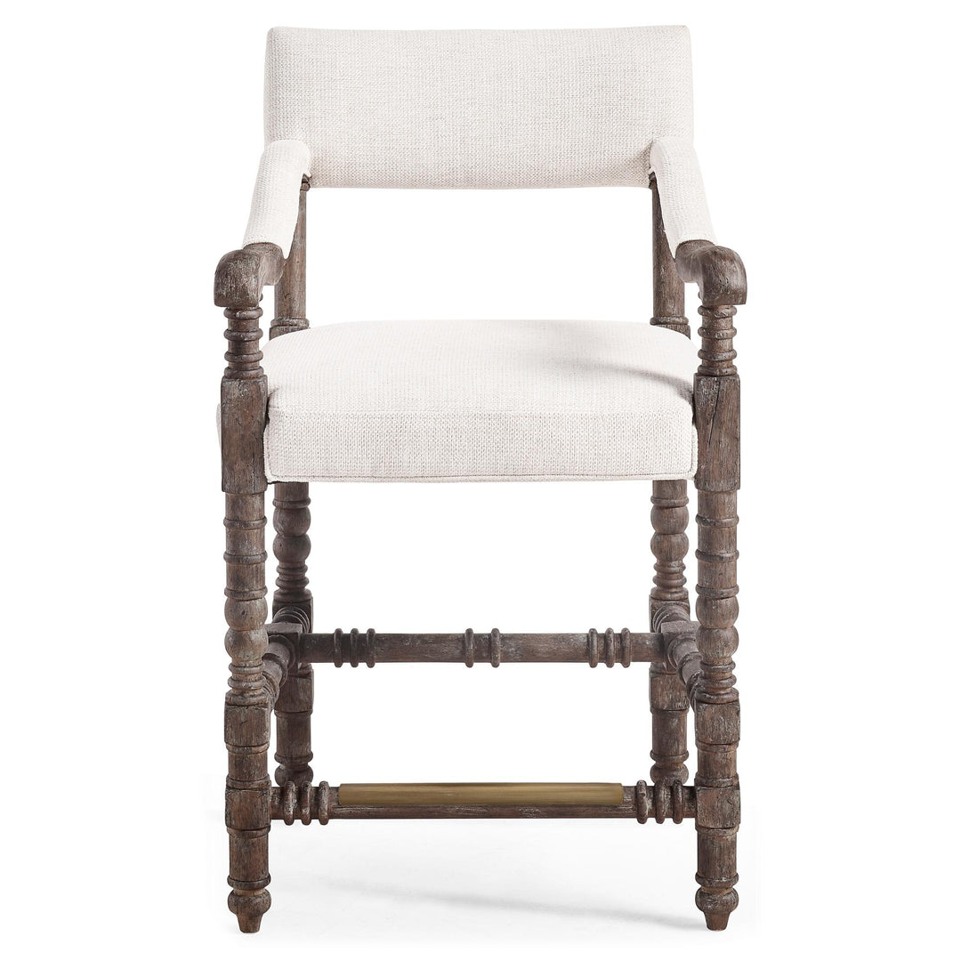 Caldera Oscura Upholstered Stool - image 2