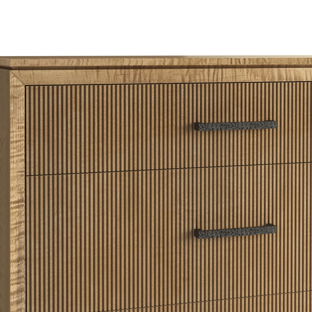 Loft Reeded Dresser - Natural Maple