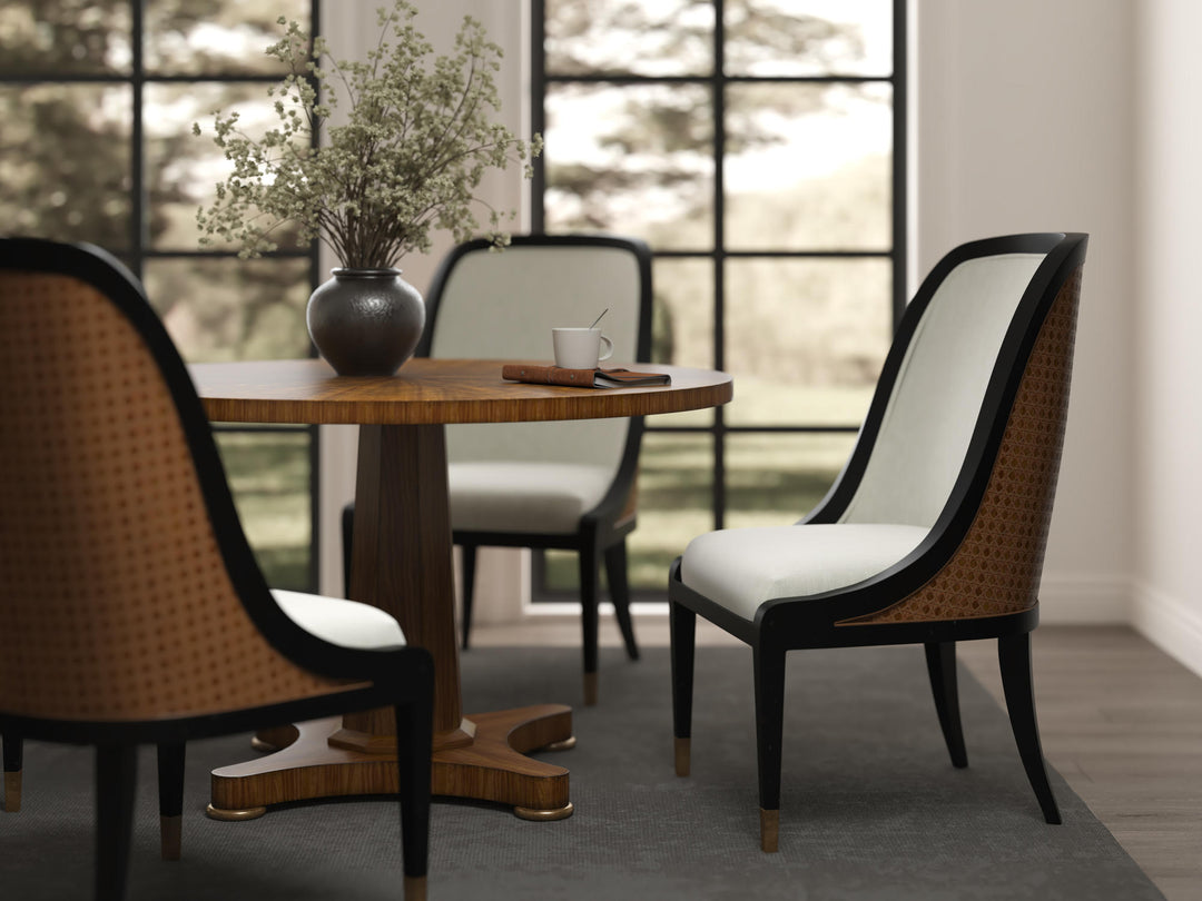 Eave Round Dining Table - Hazelnut