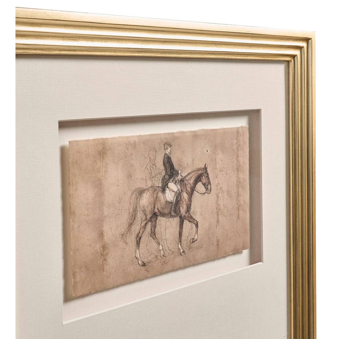 Equestrian Lines in Motion - Set of 4 - image 7