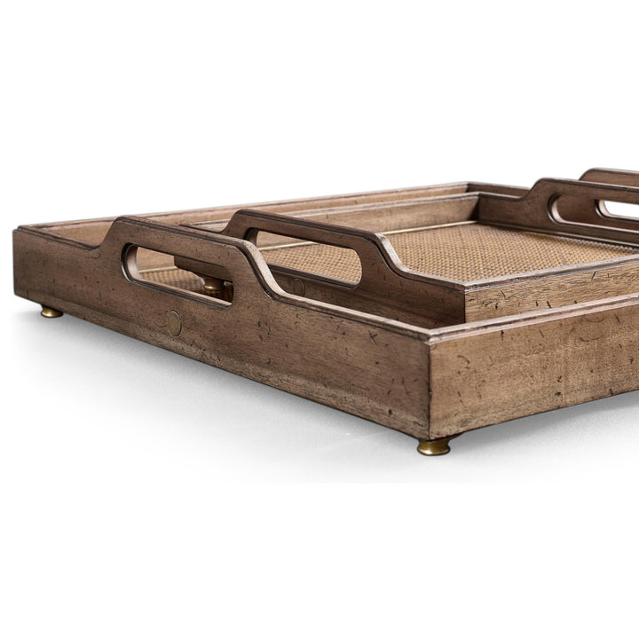 Palm Court Square Tray - Set of 2 - image 11