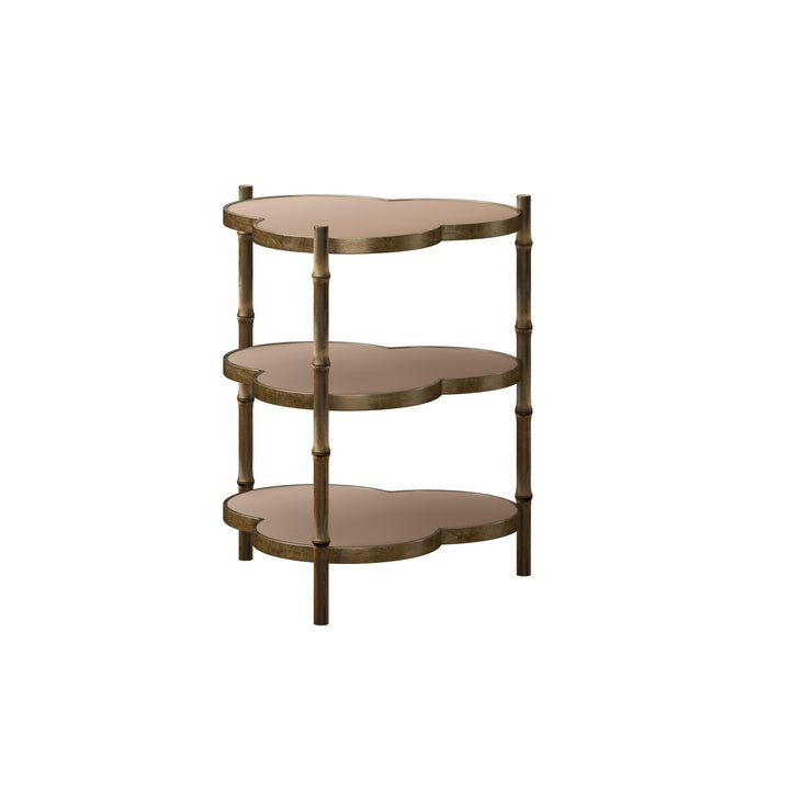 Eave Accent Table - Burnished Gold