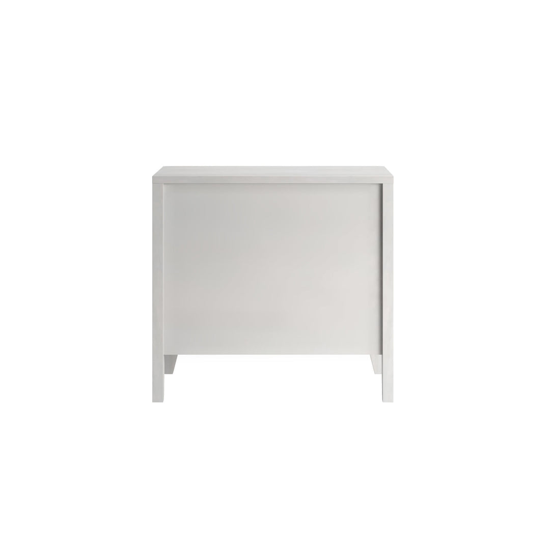 Mezzanine 3 Drawer Nightstand - Dove Grey