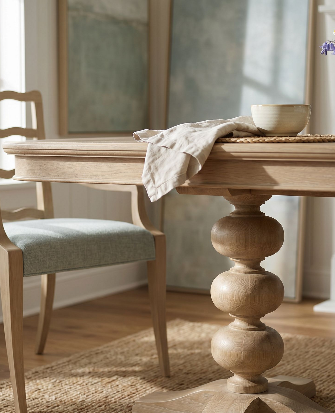 Haven Extension Dining Table - Sun Oak