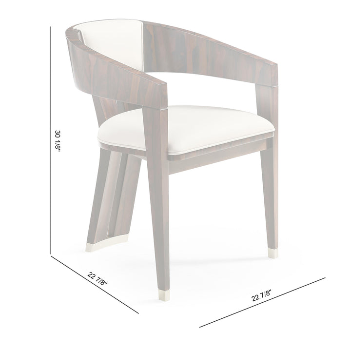 Ziricote Dining Arm Chair - image 9