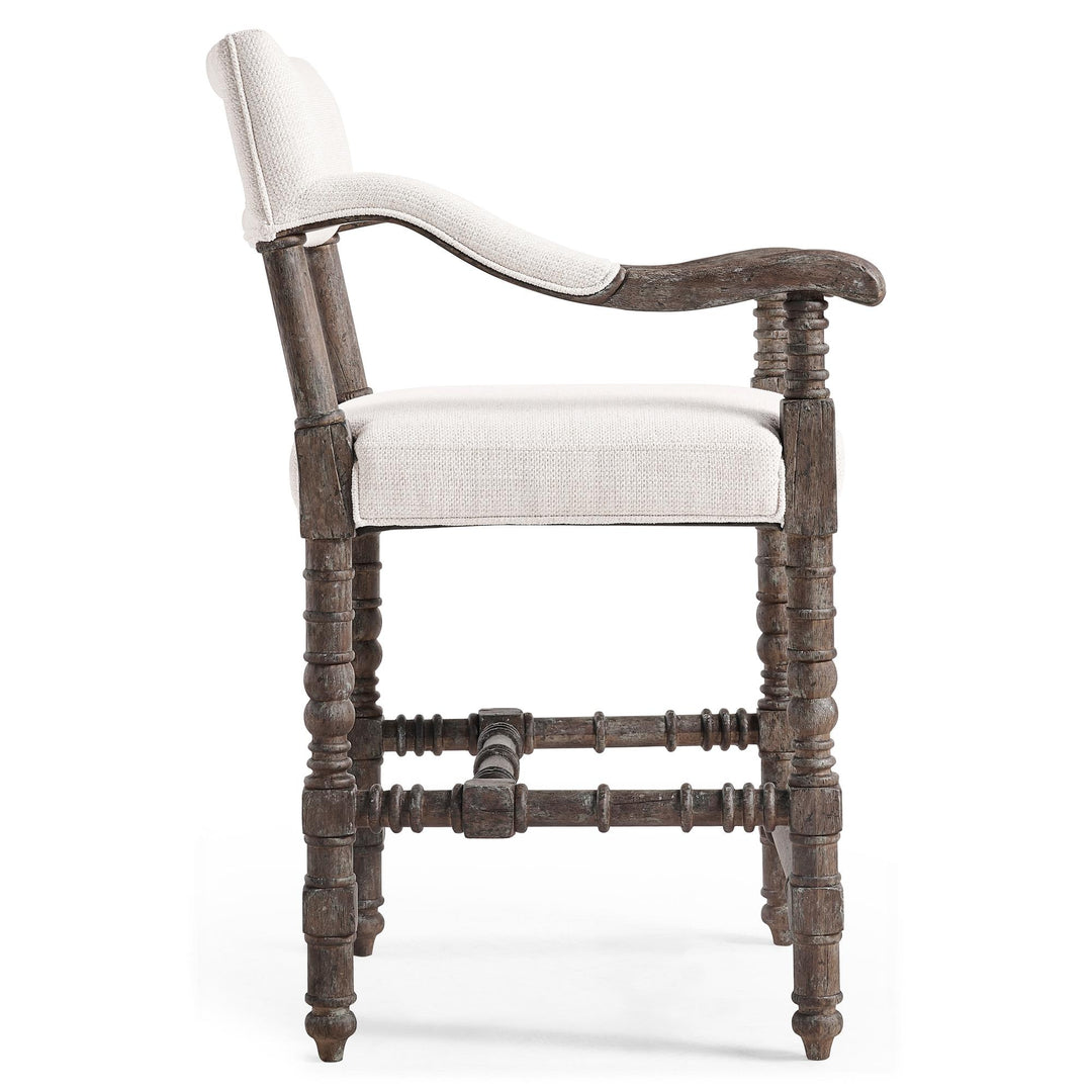 Caldera Oscura Upholstered Stool - image 4