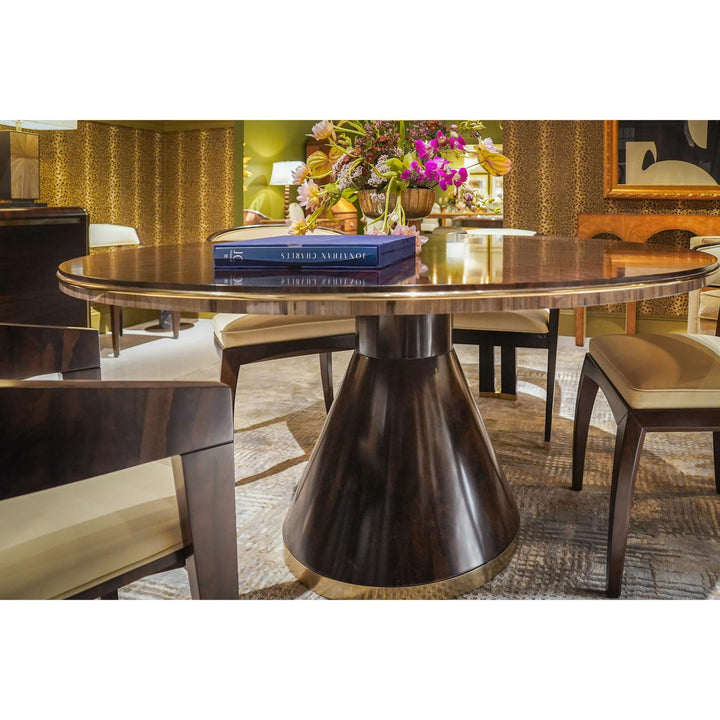 Terra Ziricote Round Dining Table - image 6