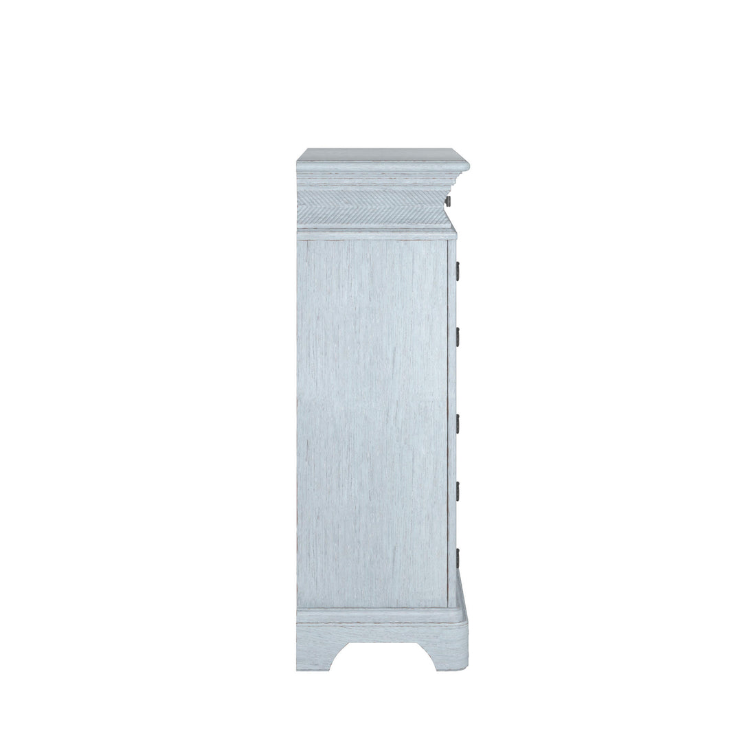 Summer Creek 8 Drawer Chest – Shutter Blue