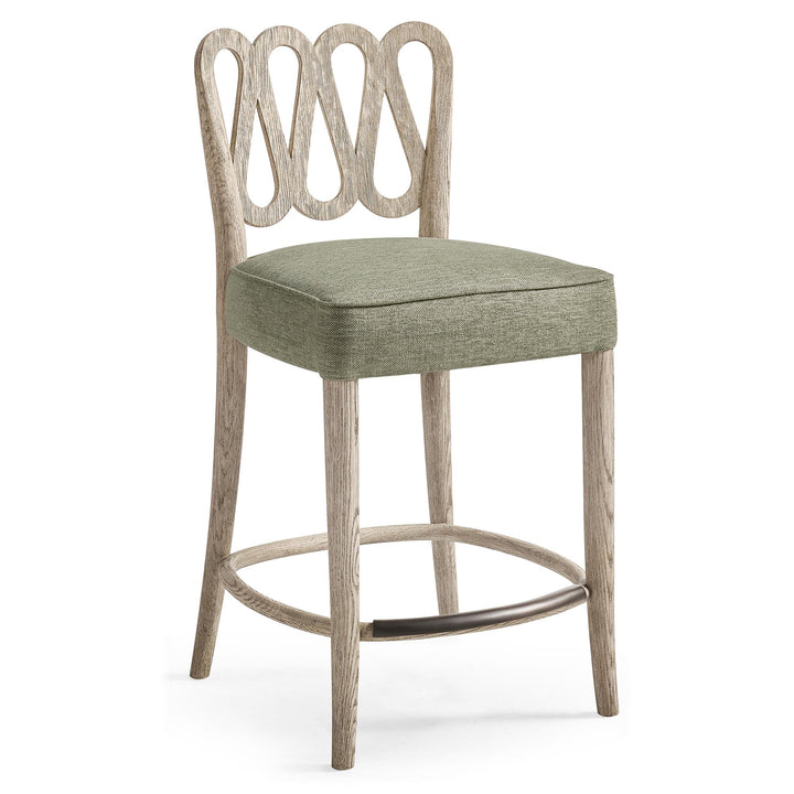 Ampney Stool - Finish: Greyed Oak; Height: Counter Height