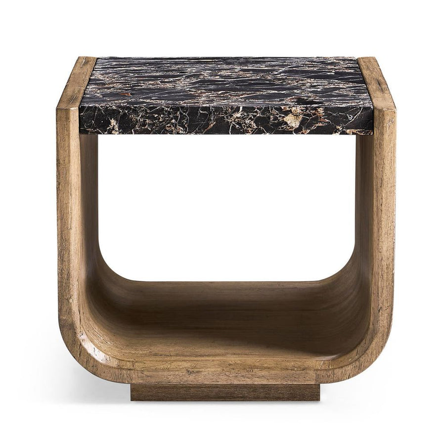 Side Tables Stone Ridge Marble Side Table Light