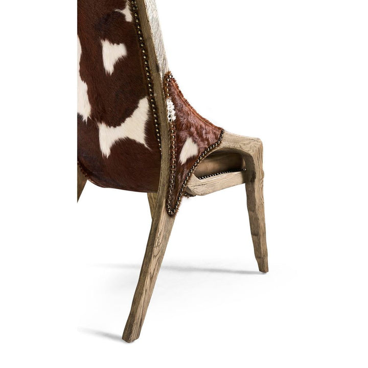 Echo Canyon Leather & Hide Chair