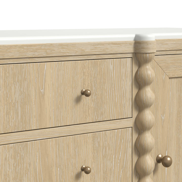 Haven Credenza - Sun Oak