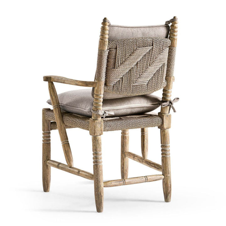 Sagehill Rush Seat Arm Chair
