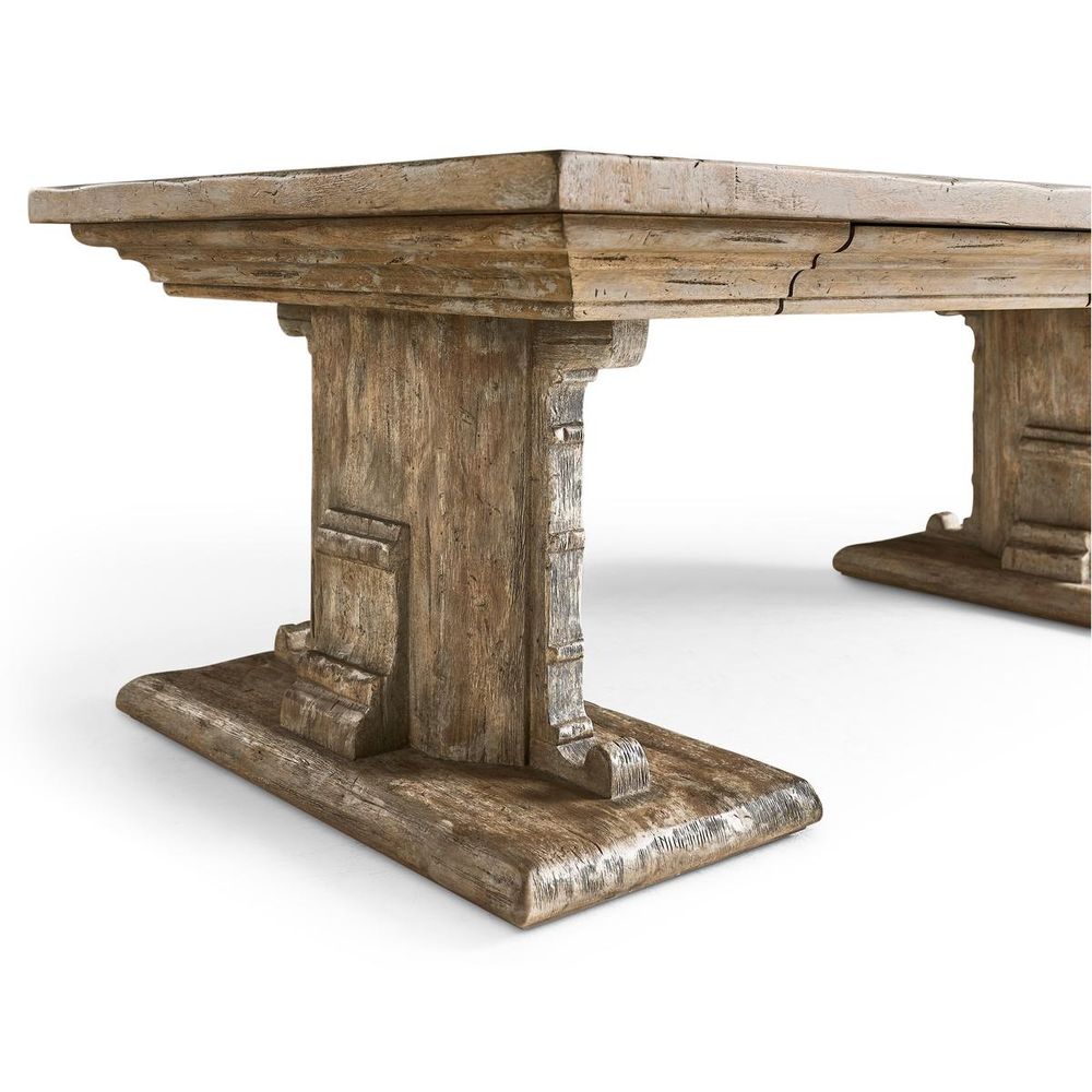 Caldera Pedestal-Base Cocktail Table