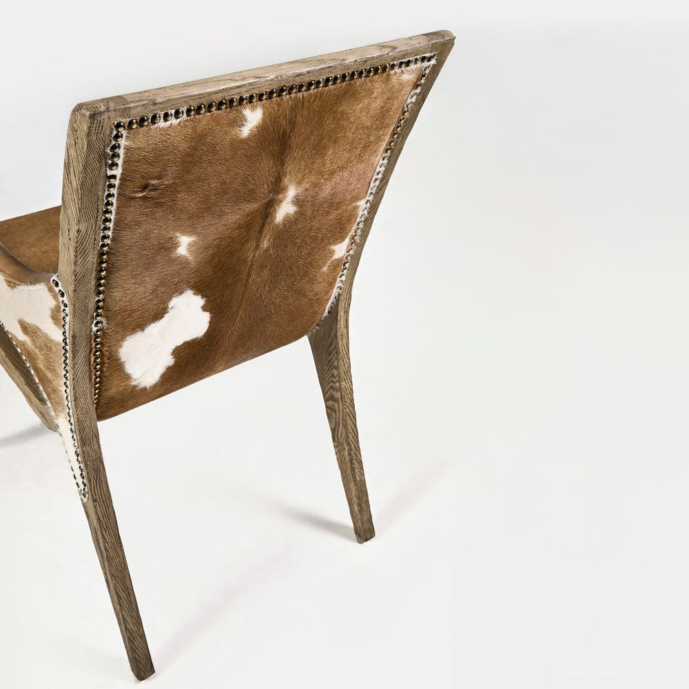 Echo Canyon Leather & Hide Chair