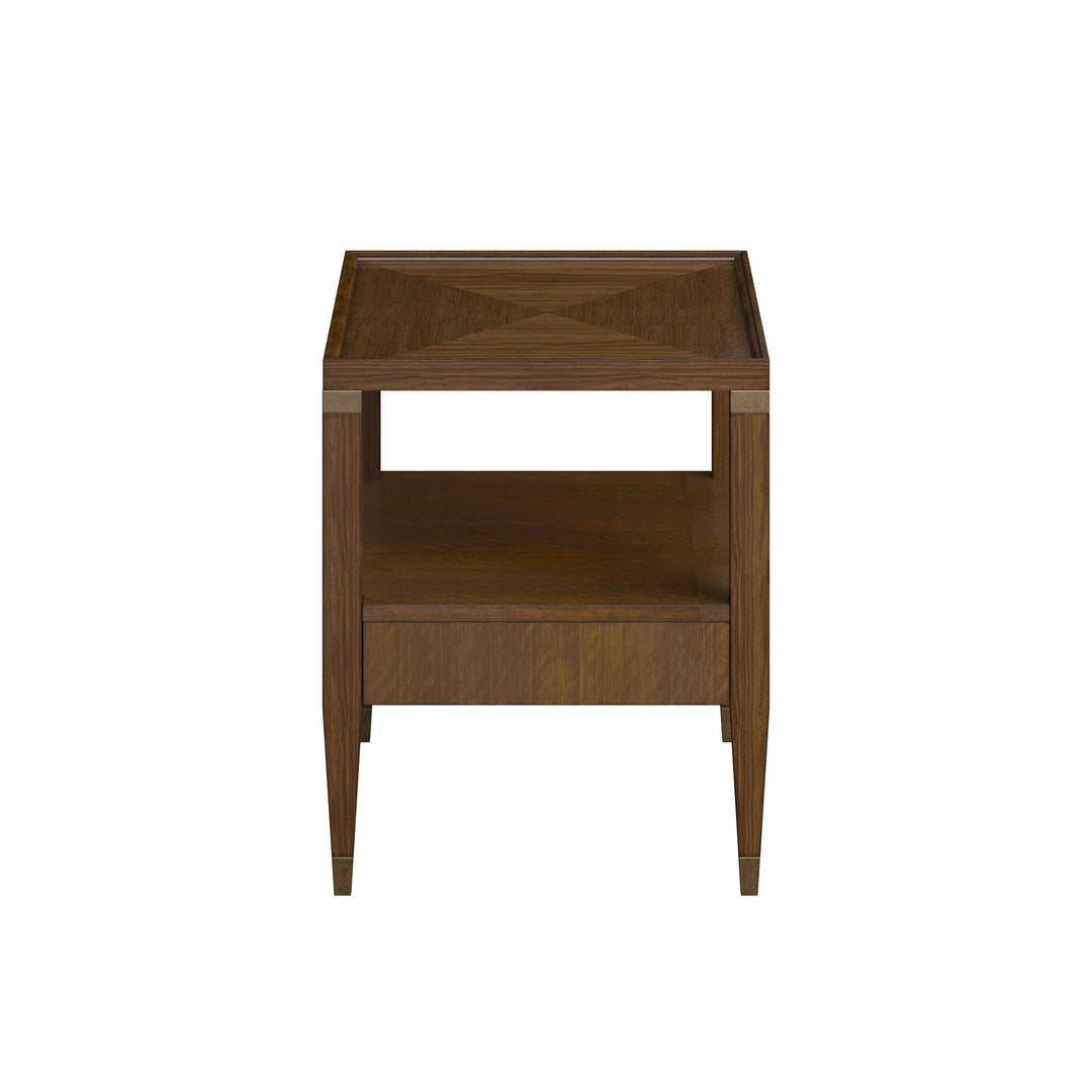 Eave 1 Drawer End Table - Hazelnut