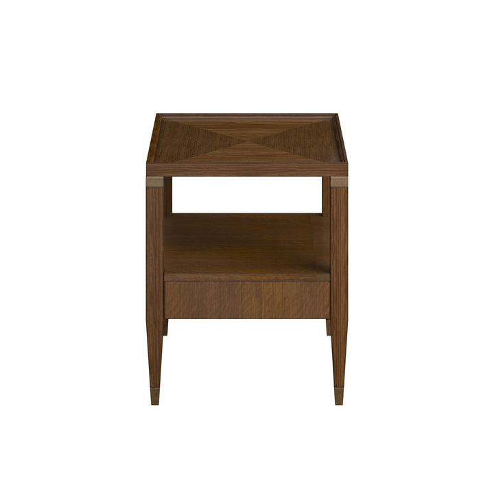 Eave 1 Drawer End Table - Hazelnut