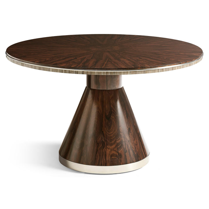 Terra Ziricote Round Dining Table - Size: 48"