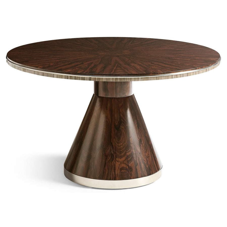 Terra Ziricote Round Dining Table - Size: 48"