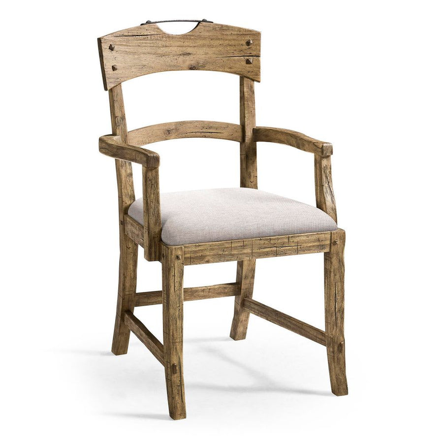 Dining Chairs Stone Ridge Upholstered Dining Arm Chair Light