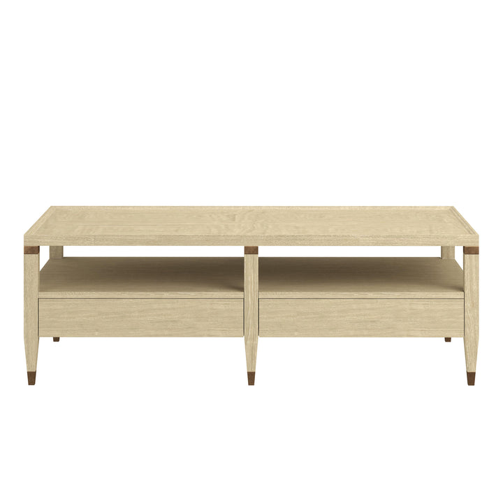 Eave II Rectangular Cocktail Table - Sundrenched Oak