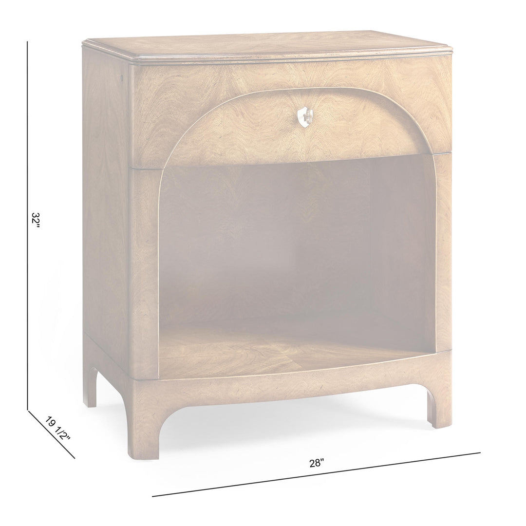 Orsman Open Nightstand - image 11