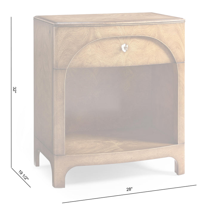 Orsman Open Nightstand - image 11