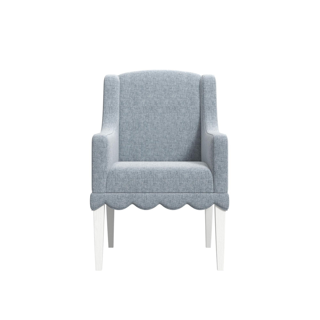 Haven Upholstered Hostess Chair - Warm White