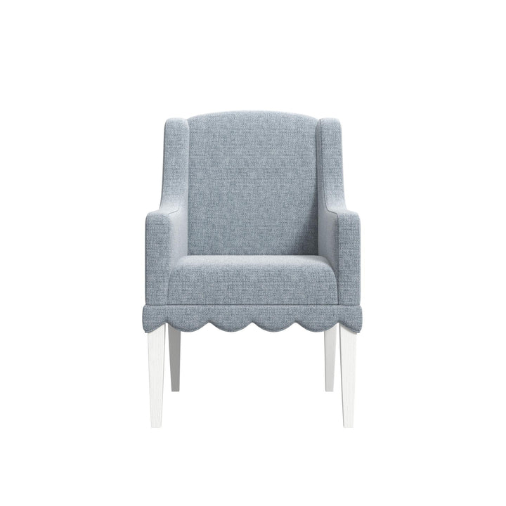 Haven Upholstered Hostess Chair - Warm White