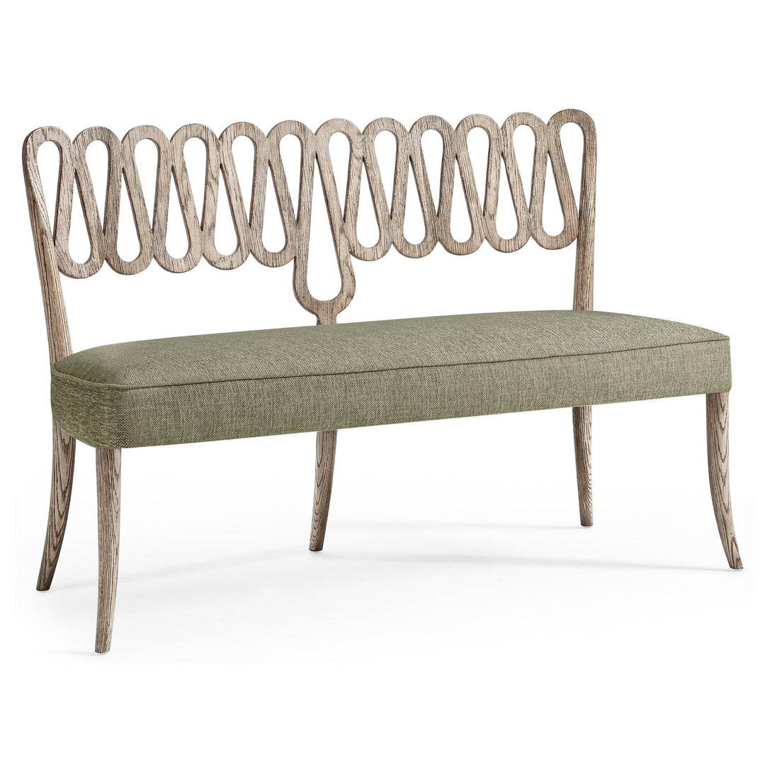 Ampney Dining Bench - Finish: Greyed Oak