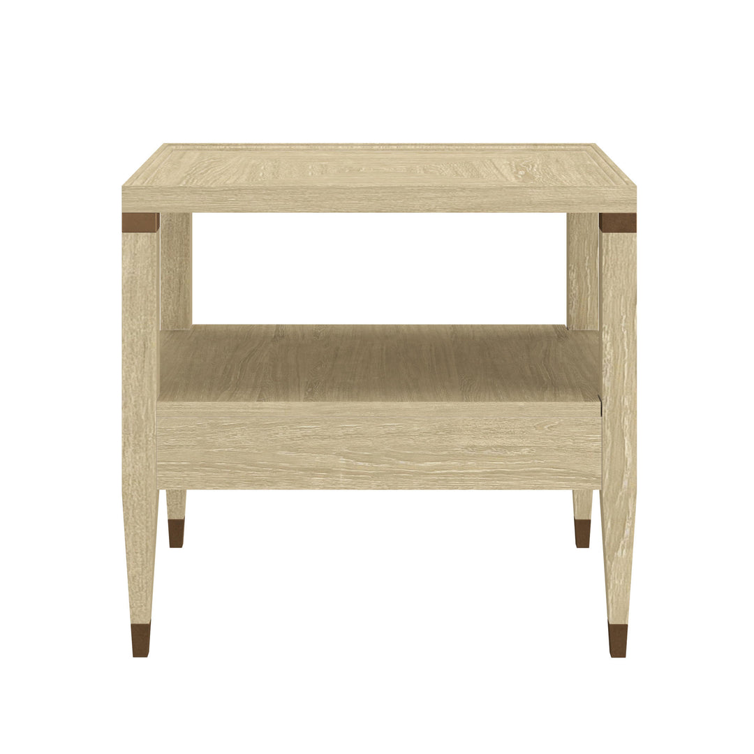 Eave II Drawer End Table - Sundrenched Oak