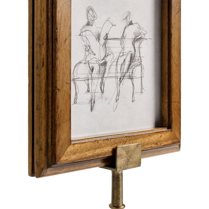 Orsman Walnut Picture Frame Stand - image 14