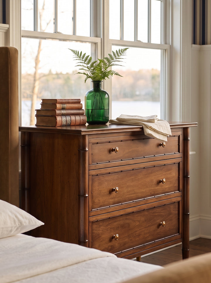 Harbor 3 Drawer Nightstand - Lakeside Sepia