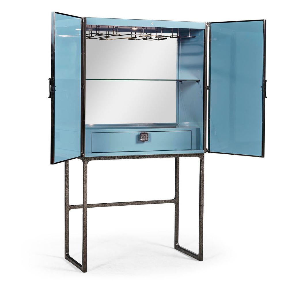 Bar Storage: Cabinets Sapphire Bar Cabinet