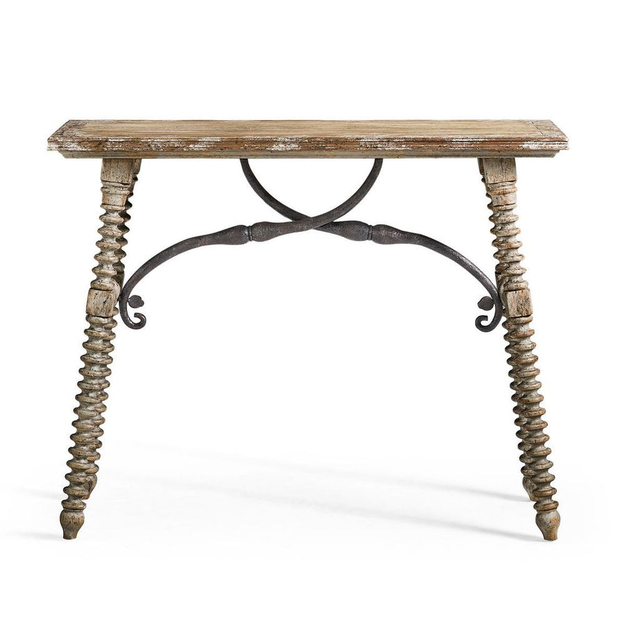 Console Tables Caldera Turned-Leg Console Table