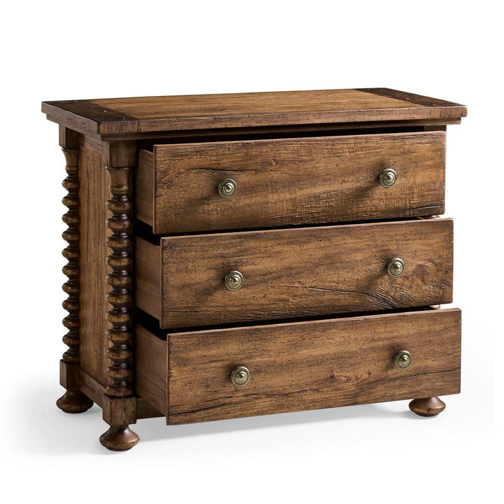 Nightstands Tamarisk 3 Drawer Nightstand