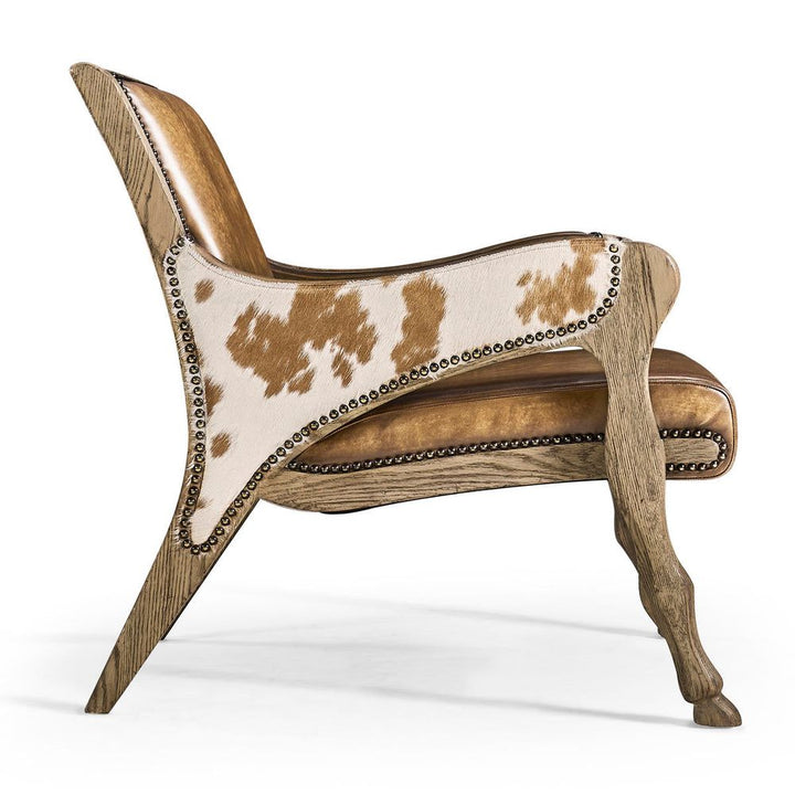 Lounge Chairs Echo Canyon Leather & Hide Occasional Chair