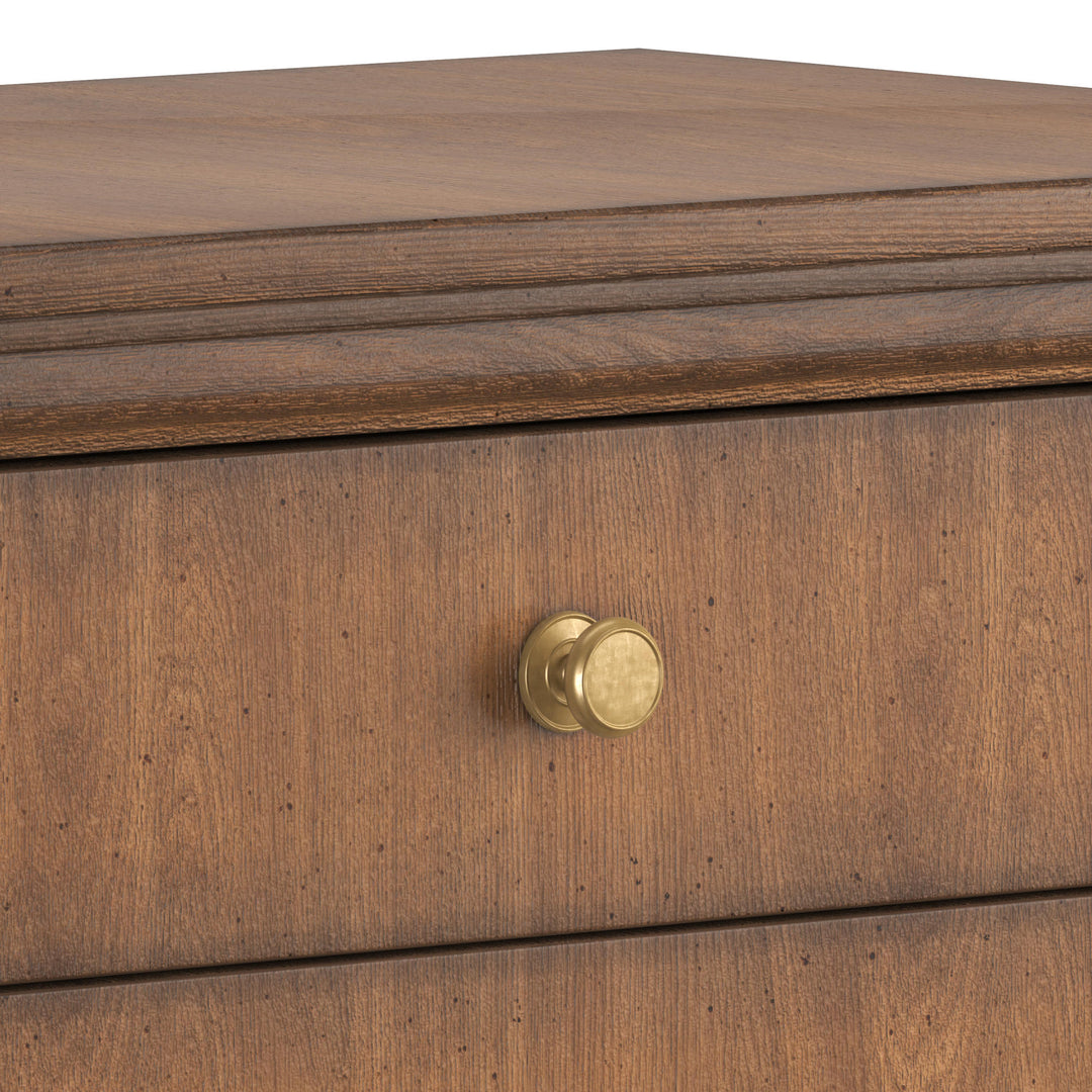 Harbor 3 Drawer Nightstand - Lakeside Sepia