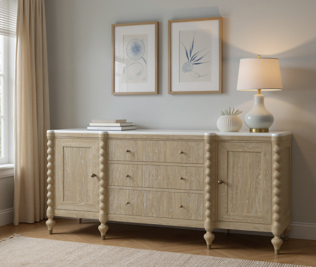 Haven Credenza - Sun Oak