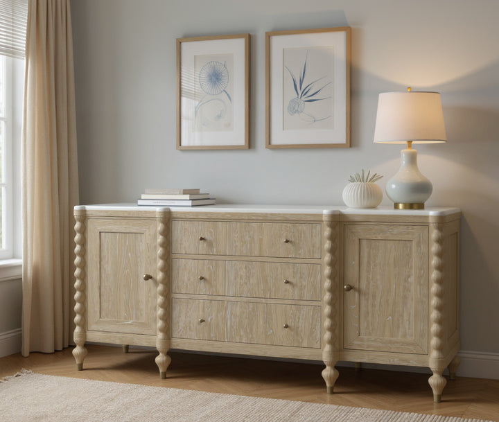 Haven Credenza - Sun Oak