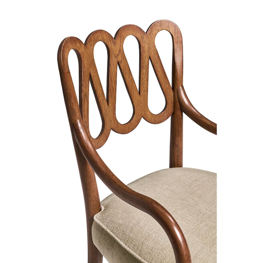 Ampney Toasted Oak Arm Chair