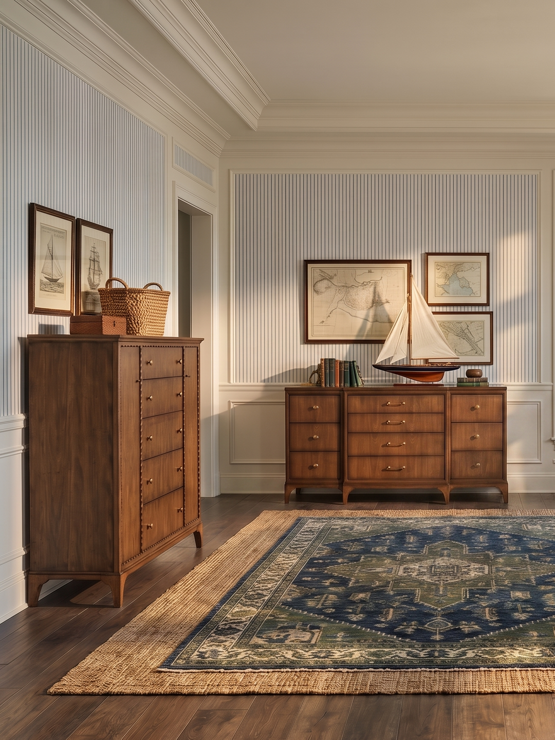 Harbor Dresser - Lakeside Sepia