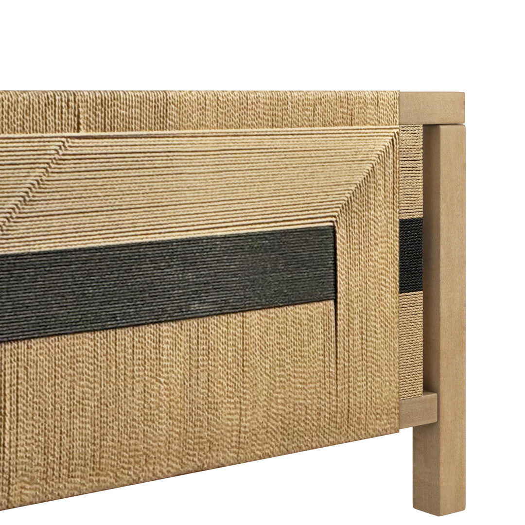 Loft Woven Panel Bed
