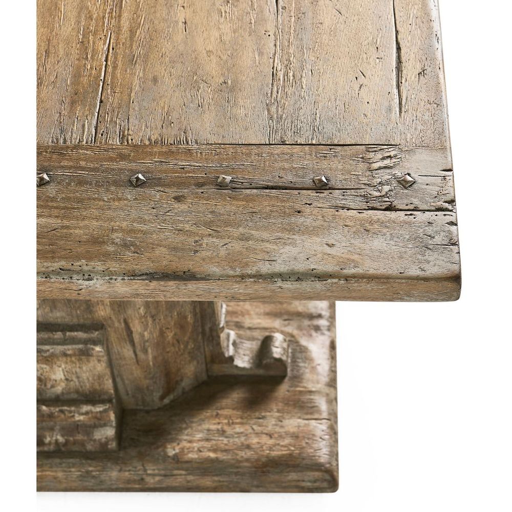 Caldera Pedestal-Base Cocktail Table