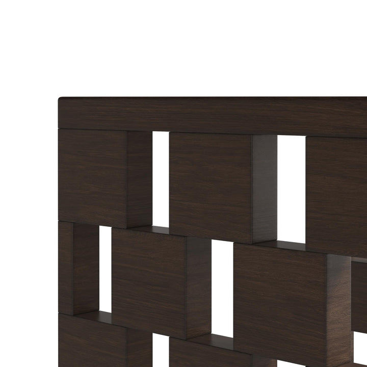 Verge Rectangle End Table - Handcrafted Walnut